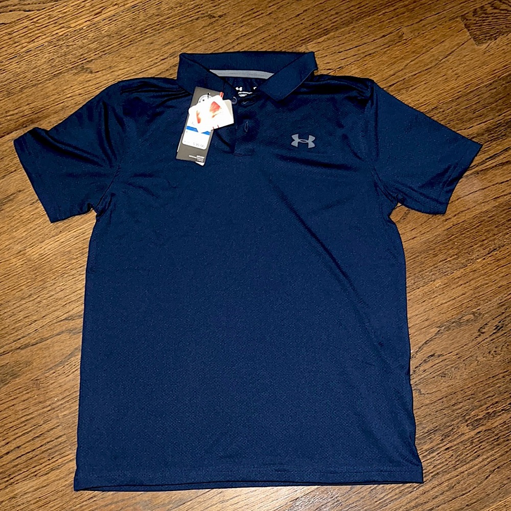 Under armour boys polo shirt